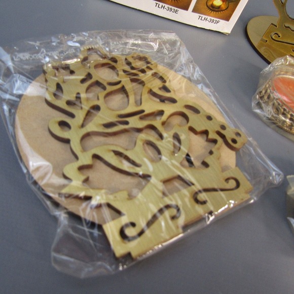 Decorz Shadow Diya Lot of 2 Tea Candle Holders Elephant Ambience Dux - Picture 4 of 6